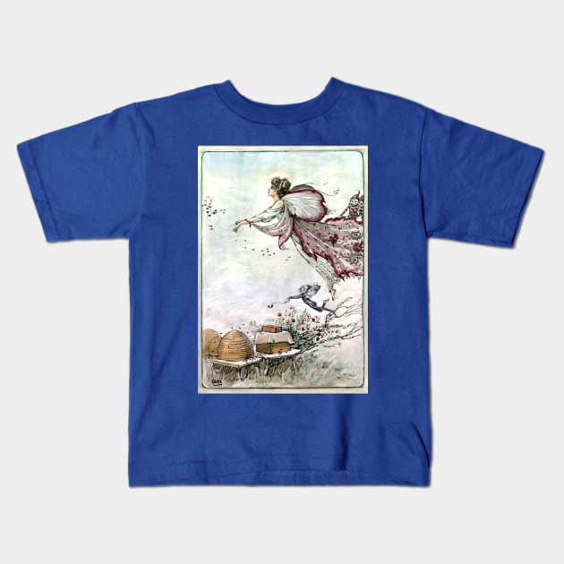 Spirit of the Beehive - A. Duncan Carse Kids T-Shirt by forgottenbeauty